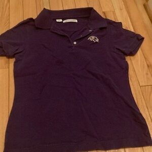 15/$5 Small Purple Baltimore Ravens Polo